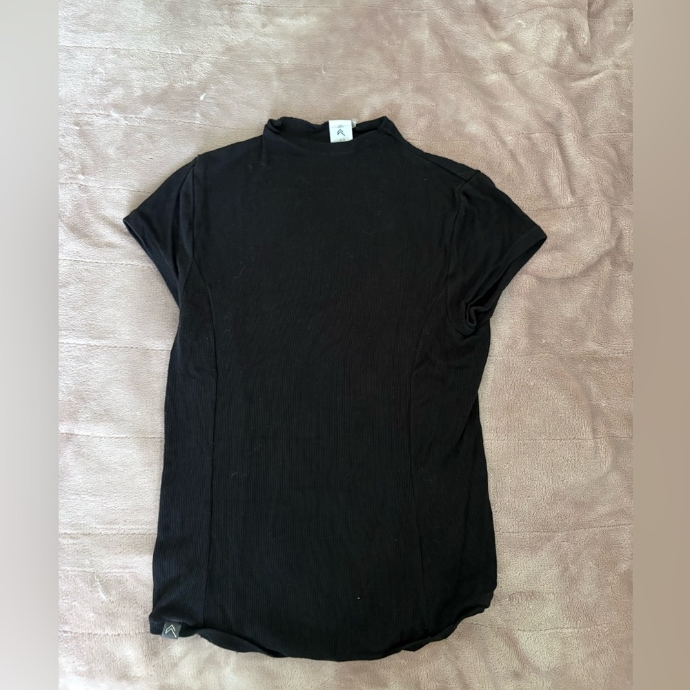 Oner Active Mellow Rib Mockneck Short Sleeve